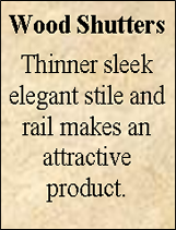 Alu Core Poly Shutters